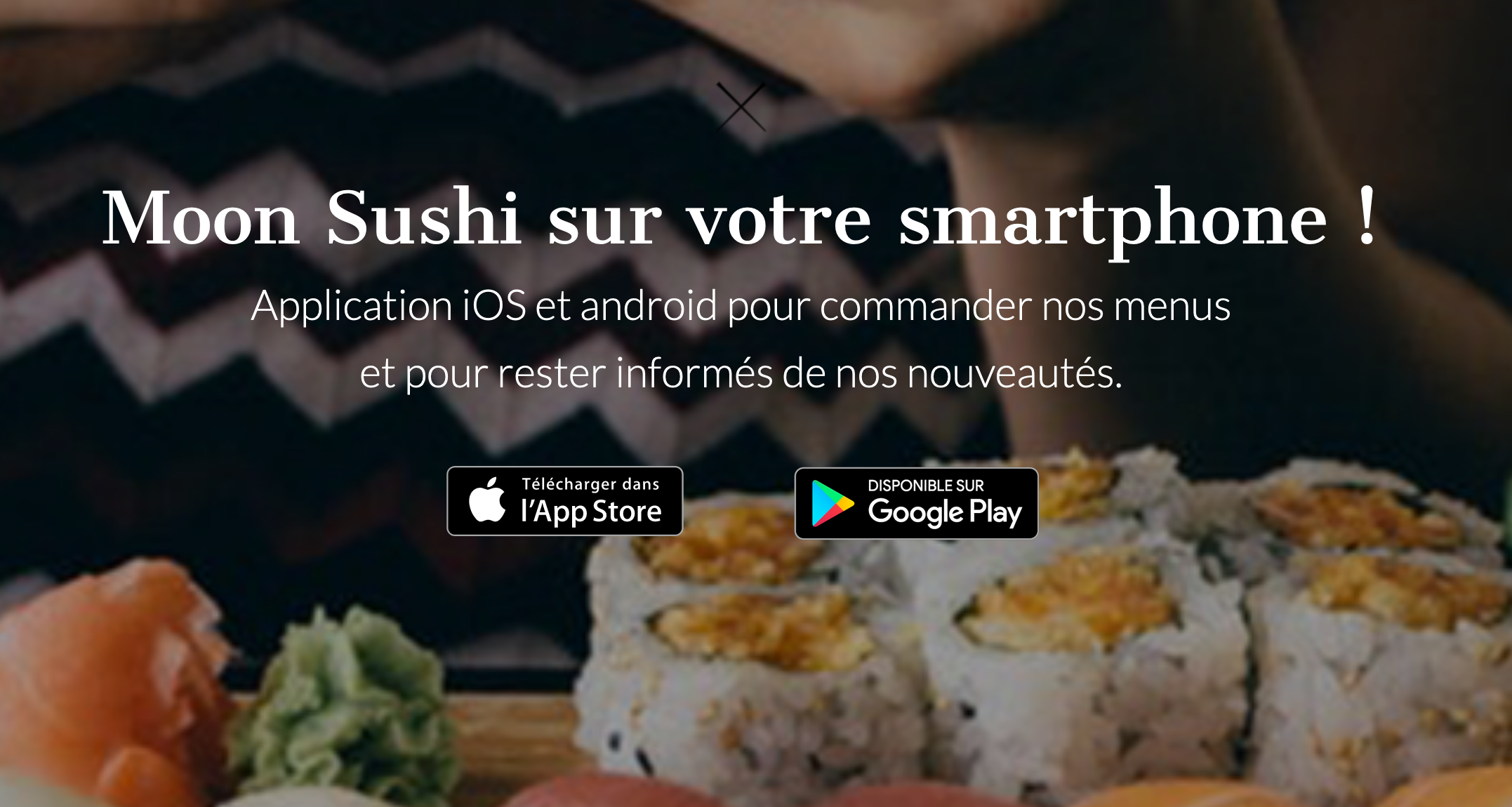 Moon Sushi project preview